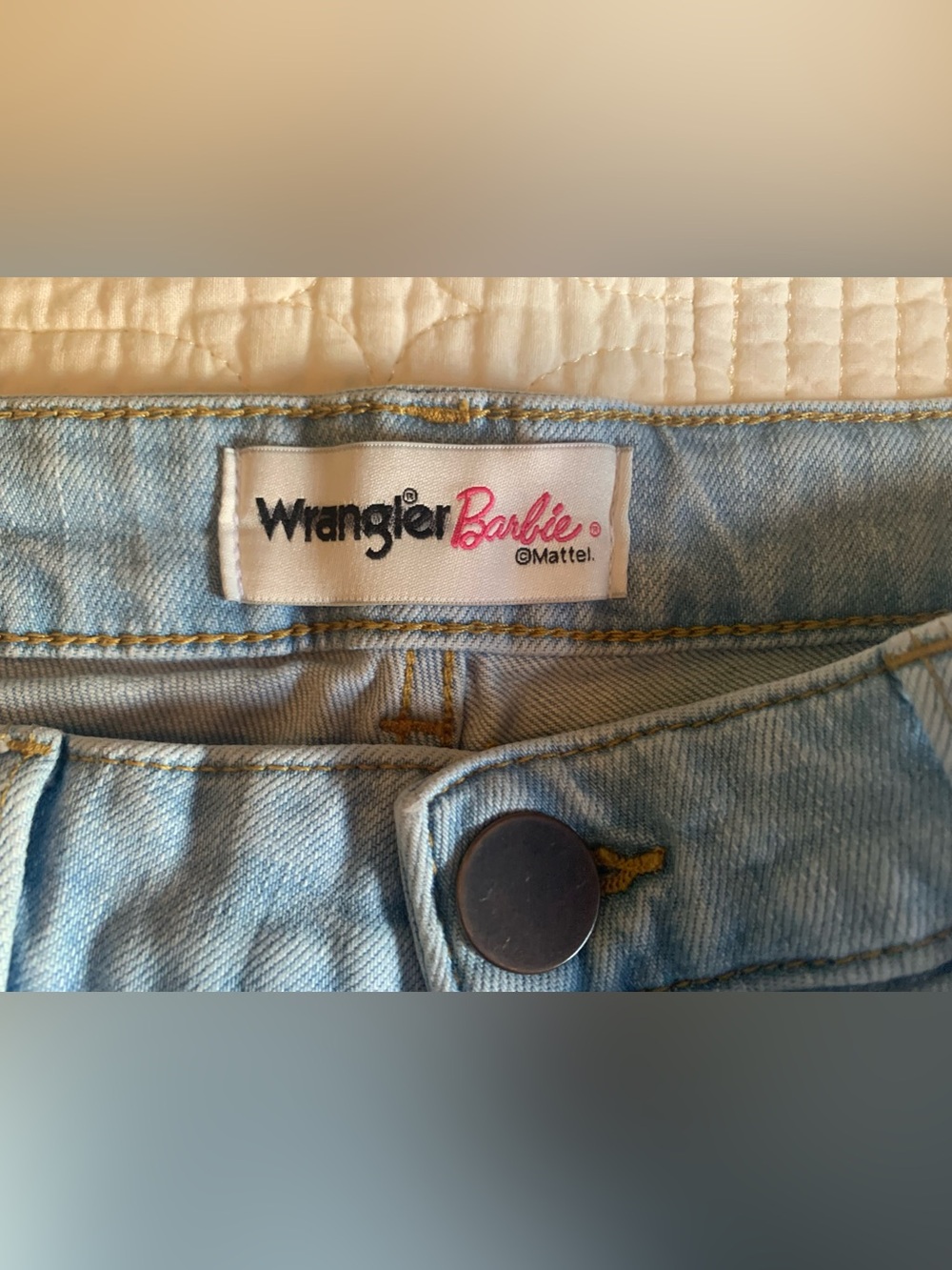 Wrangler x Barbie Collection High Rise Mom Jeans